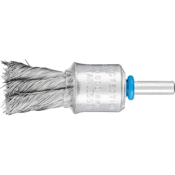 Pferd Pinselbürste mit Schaft, gezopft PBG 1919/6 INOX 0,25, VE: 10 Stück, 43207013