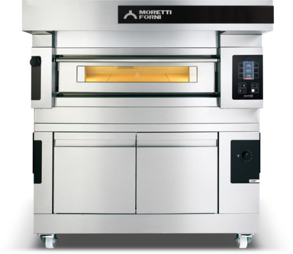MORETTI Elektro-Pizzaofen serieS S100E Multibake, Standgerät, für EN 600 x 400 mm, für Pizzen / Pizzableche, 493400219100