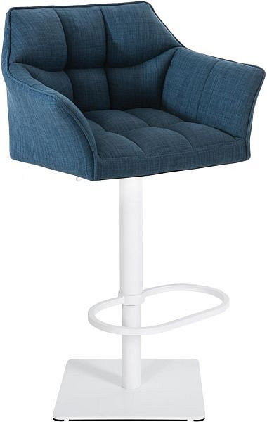 CLP Barhocker Damaso W Stoff, blau, 101676710, 4251152687373