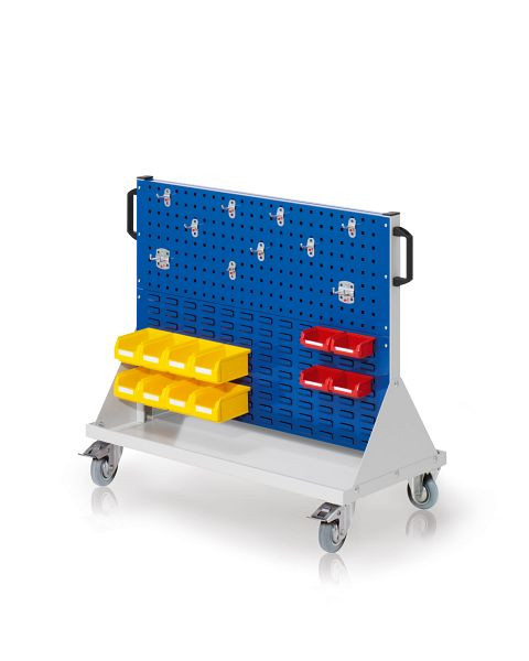 Kappes RasterMobil Größe 2 RAL 7035/5010, H890 x B1000 x T500 mm, 7020.01.1016