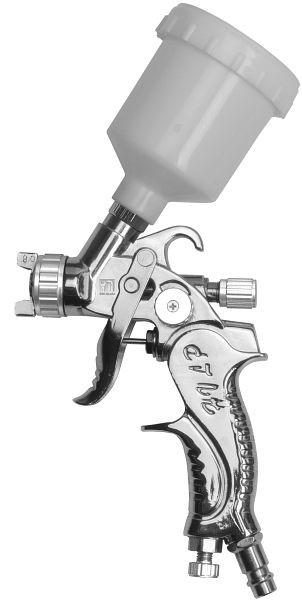 SW-Stahl Druckluft-Lackierpistole, 0,12 l, 25005L, 4033592058162