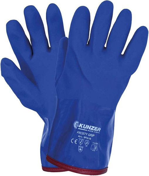 Kunzer FROSTY GRIP - Größe: Uni Arbeitshandschuh, VE: 10 Paar, 9FG10
