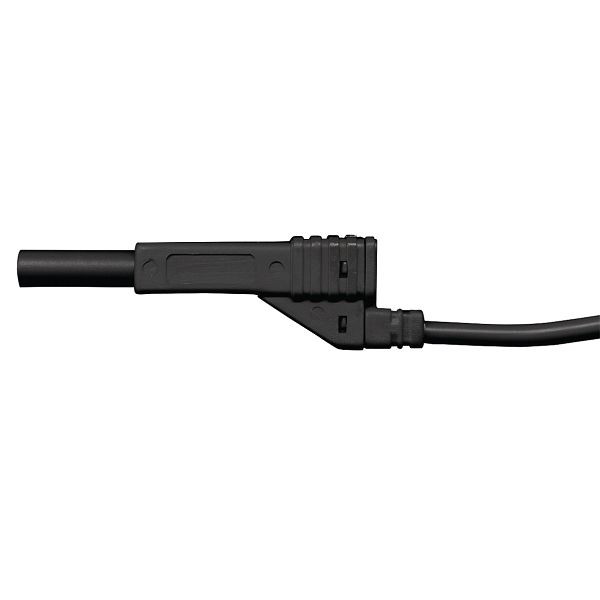 Schweißkraft Messkabel inklusive Stecker schwarz, Ø 4 mm, Länge 5 m, 1231150KS