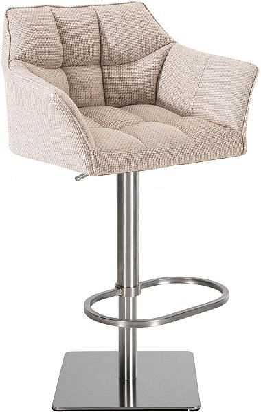 CLP Barhocker Damaso E Stoff, elfenbein, 101674281