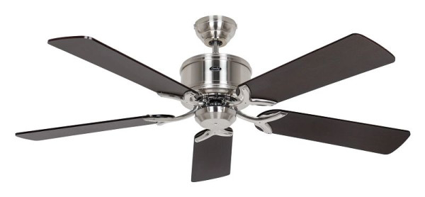 CasaFan Deckenventilator Eco Elements 132 Chrom gebürstet-Lack weißnge/Ahorn, 513282