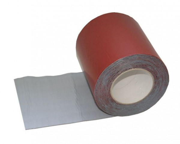 Vebatec Blitz Butyl Reparaturband Aluminium, Farbe: dunkelrot, 150mm x 10m, 113