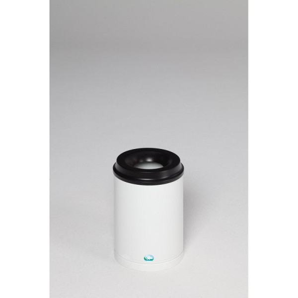 STEIN HGS Papierkorb feuersicher, Verkehrsweiß (RAL 9016), 15 l, 82080.0012