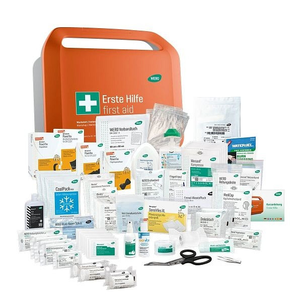 WERO Erste-Hilfe-Koffer Smart Case groß DIN 13157 für Werkstatt / Instandhaltung, 206560