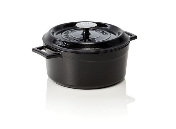 WAS Bräter Durchmesser oben 25 cm, Höhe 11,5 cm, schwarz, 363303024