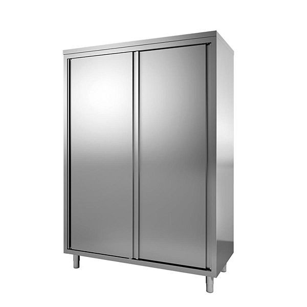 Vaiotec TOPLINE Hochschrank 600 / 2 Schiebetüren, inkl. 3 Zwischenböden, 120x60x200 cm, 10483