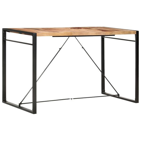 vidaXL Bartisch 180 x 90 x 110 cm Massivholz, Material: Palisander-Massivholz, Stahl, 285962
