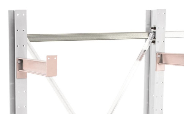 Schulte K 3000 Horizontalverbinder für Achsmaß 2000 mm, verzinkt, 27616