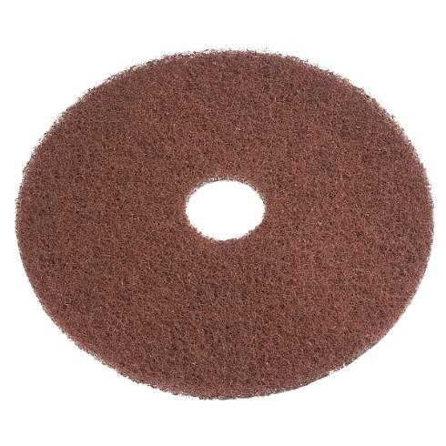 Nilfisk Eco Pad 12", Ø 305 mm, braun, VE: 5 Stück, 10001906