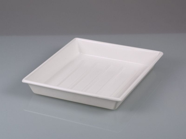 Bürkle Fotoschalen, ohne Bodenrillen; Farbe: weiß, Bodenmaße innen: L x B: 260 x 320 mm, 4207-1024