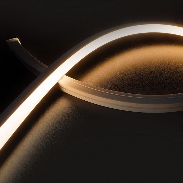 ISOLED LED NeonPRO927 Custom Flexband B13H13, 24V DC, 12W, IP67, 2700K, 5m Rolle, 140 LED/m, mit Clips, 116182