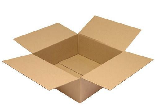 TransPak Wellpapp-Faltkarton 1-wellig, Innenmaß 450 x 450 x 180 mm, Qualität 1.30C, VE: 25 Stück, 299293