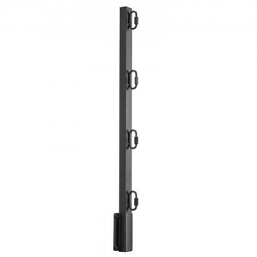 VEVOR Zaunerhöhung Übersteigschutz, 8er-Pack, Stacheldrahtarm 605x75x45 mm, Stahlhalter, flach/oberflächenmontiert, FZXYZQFZX8J27T1F0001V0