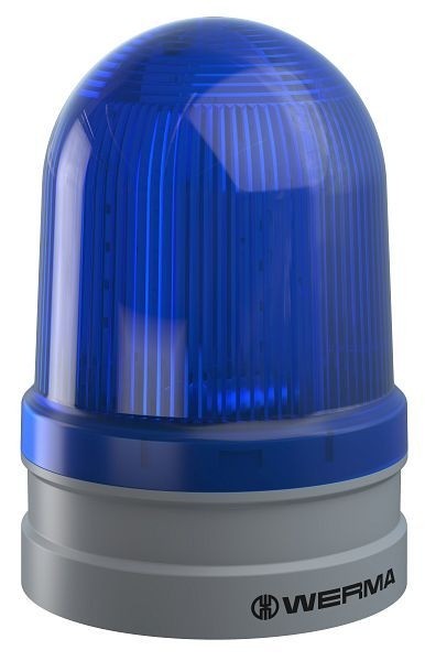 WERMA Maxi TwinLIGHT 12/24VAC/DC BU- blau, 262.510.70