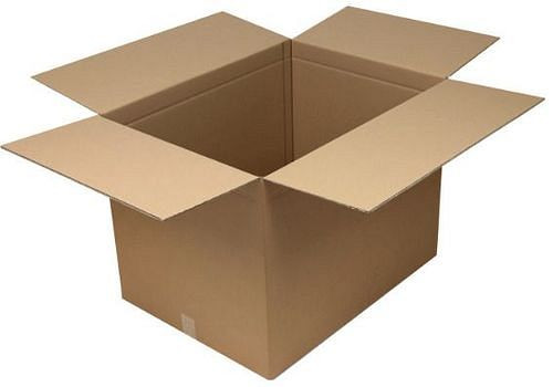 TransPak Wellpapp-Faltkarton 2-wellig, Innenmaß 770 x 570 x 570 mm, Qualität 2.50BC, VE: 10 Stück, 299409