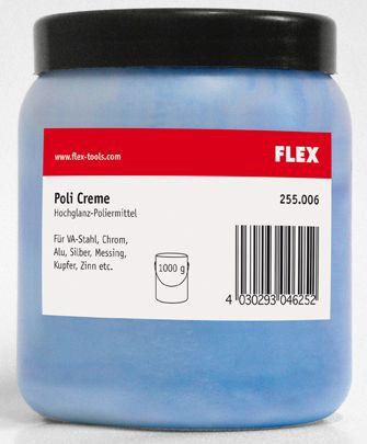 FLEX Poliercreme Poli creme Creme für die Endpolitur, Dose 1 kg, PC Inox ES, 255006