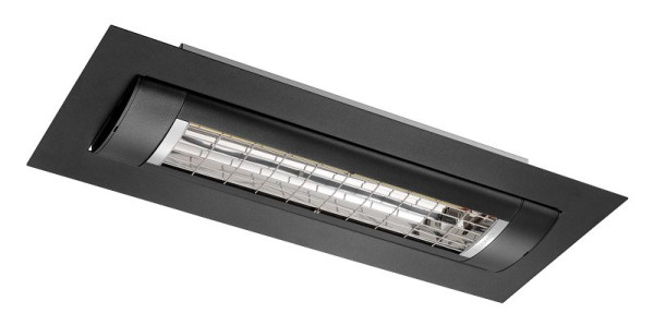 Solamagic D3 Deckeneinbau-Dunkelstrahler, inkl. Blende, 2 kW, anthrazit IP 45, 9300190