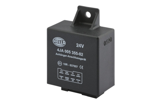 HELLA Verzögerungsrelais, Anhängevorrichtung, 24V, 4JA 005 355-021