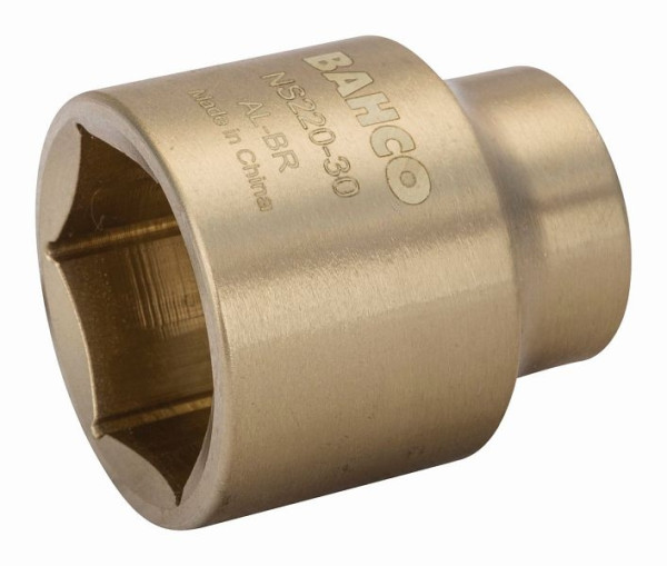 Bahco Steckschlüssel-Einsatz 1/2", funkenfrei, Aluminiumbronze, 27 mm, NS220-27