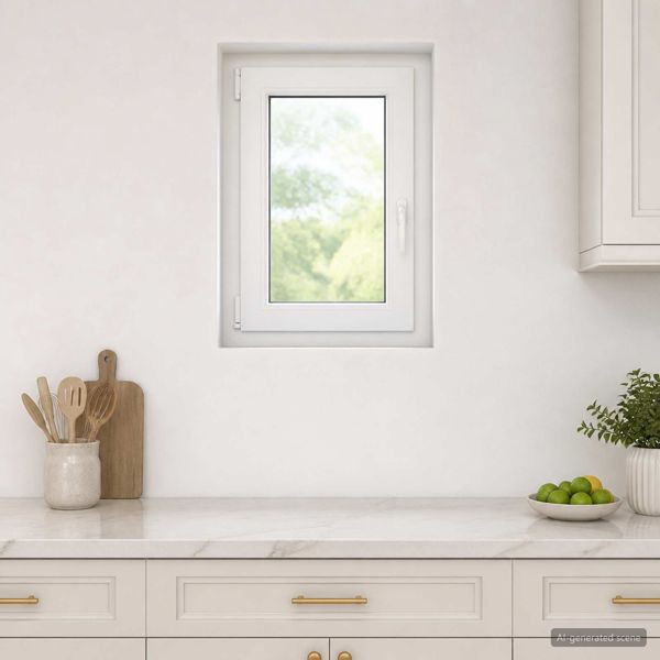 vidaXL Kellerfenster RISOR 50 x 70 cm PVC und Glas, 42047871