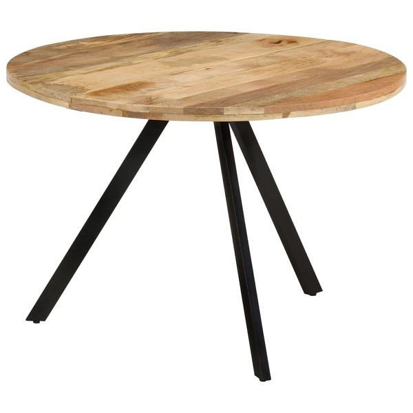 vidaXL Esstisch 110x75 cm Massivholz Mango, Top-Qualität, 338476