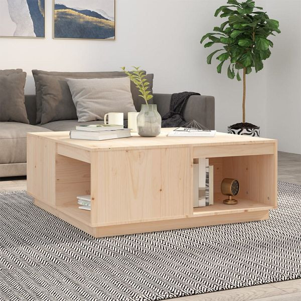 vidaXL Couchtisch 100x101x40,5 cm Massivholz Kiefer, 814519