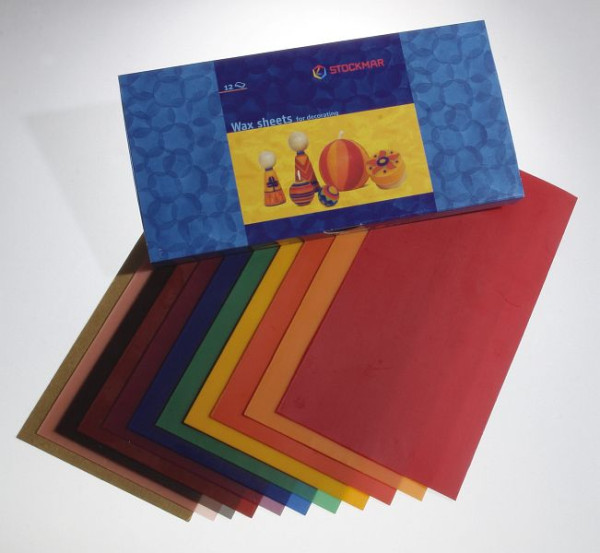 Stockmar Wachsfolien - 12 Farben, 63200, 4019365632005