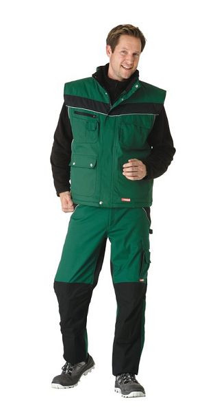 Planam Plaline Winterweste, grün/schwarz, Größe S, 2585044