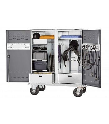 Growi Turnierschrank Profi, fahrbar, 160 Länge x 79 Breite x 183 Höhe cm, 10049890