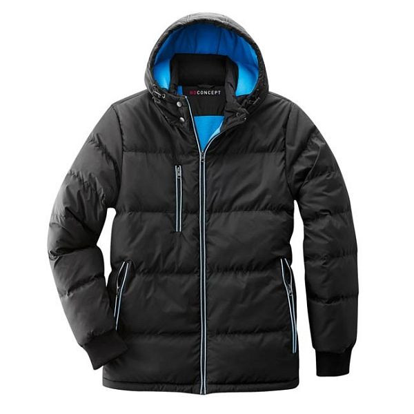 Scheibler Thermojacke Bryan, schwarz/blau, Größe: S, 8750-S