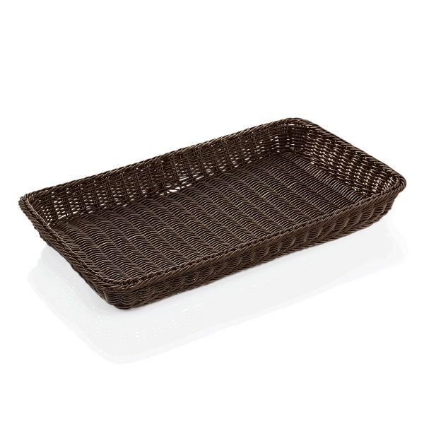 WAS Basket GN 31 Systemkorb GN 1/1-065 mm, dunkelbraun, Polypropylen, 3140536