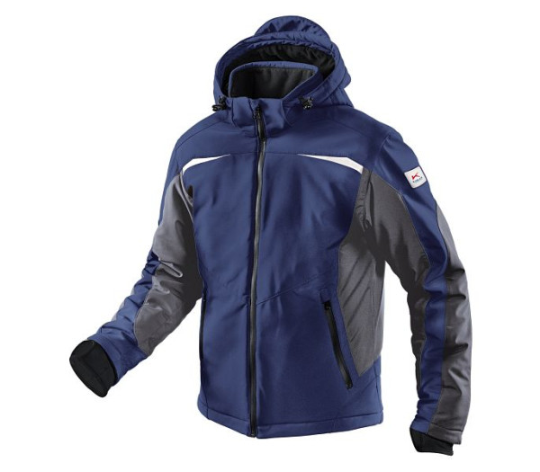 Kübler Winter Softshell Jacke, Farbe: dunkelblau/anthrazit, Größe: XL, 1041 7322-4897-XL
