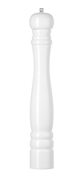 Hendi Salzmühle aus Holz, Weiß, ø65 x 415mm, Keramik, 469583