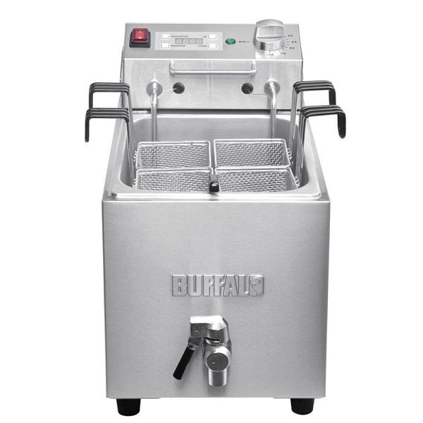 Buffalo Pastakocher 8L mit Ablaufhahn und Timer, DB191