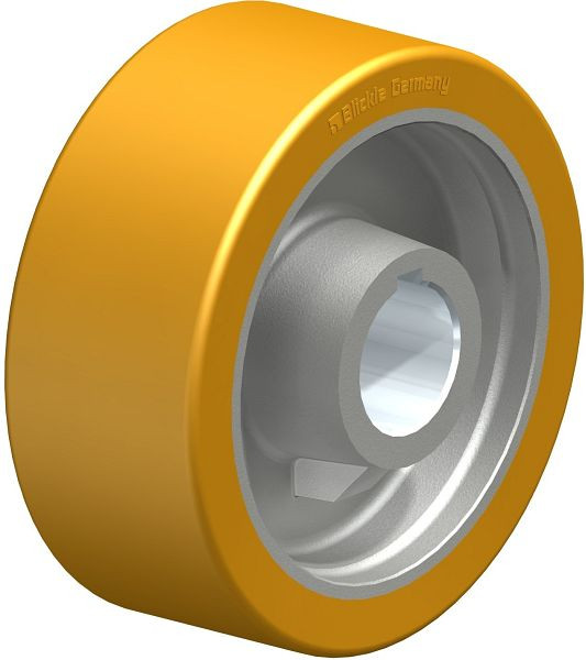 Blickle GTHN 127/30H7 Rad aus Blickle Extrathane®, Hellbraun, 459743