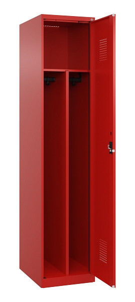 C+P Spind Evolo PLUS, 1 Abteil, 1850x400x500mm, 3020/3020, Verschluss Zylinderschloss, 049000-12F S10052