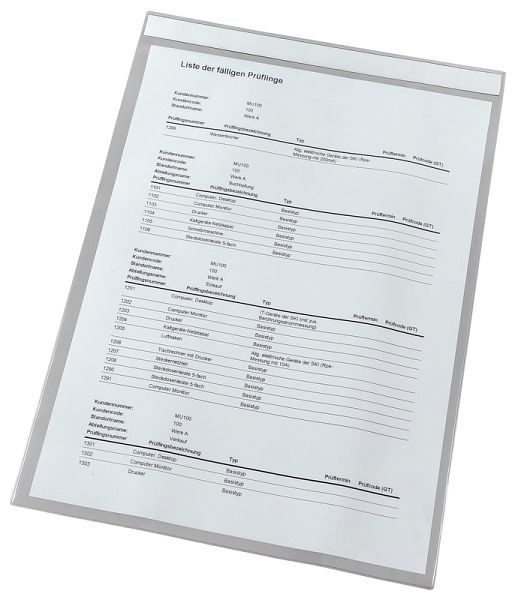Eichner Transparente Sichthülle, Ausführung: DIN A4 hoch, VE: 50 Stück, 9218-03052