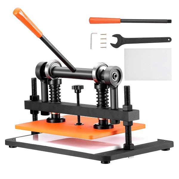 VEVOR Leder Stanzmaschine Manuell 36 x 26 cm, 1,5 t Belastbar Geeignet für Leder, PVC/EVA-Schaumstoff, nicht Klebende Materialien, SDSLPGYHJ36XOPH3RV0