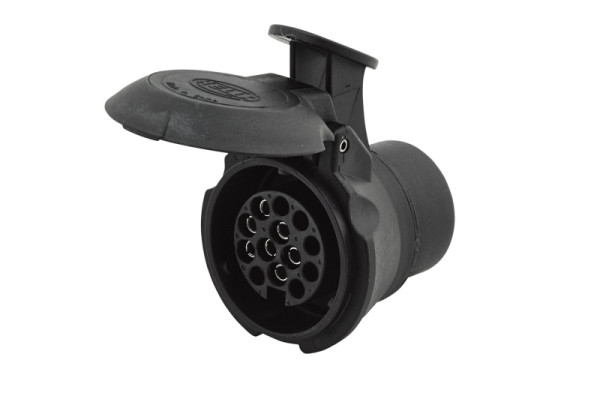 HELLA Adapter, Steckdose, 12V, von 7-polig auf 13-polig, Länge: 57mm, 8JA 008 969-011