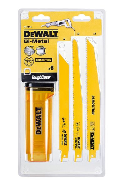 DeWalt Säbelsägeblatt-Set 6-teilig, DT2444-QZ, 5035048093832