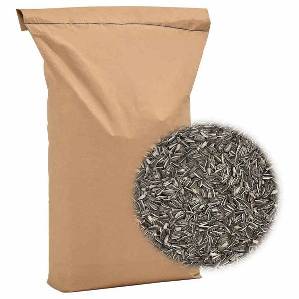 vidaXL Vogelfutter 25 kg Sonnenblumenkerne, 170912, 8719883860237
