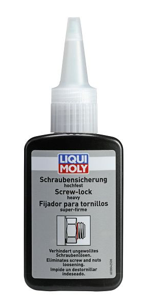 LIQUI MOLY Schraubensicherung hochfest, Flasche Kunststoff, VE: 0,05 kg, 3804