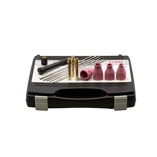 ELMAG Zubehör und Verschleißteile-Set 15 tlg. ABITIG 200/450W für WIG-Inverter 'AC/DC', 00085