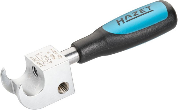 Hazet Betätigungswerkzeug Henn Schellen mit 2 Betätigungsöffnungen an der Rastfeder, Breite: 20 mm (im Funktionsbereich), 4562-1