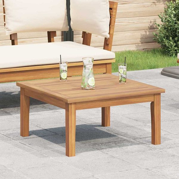 vidaXL Gartentisch Braun Massivholz Teak, 42006400