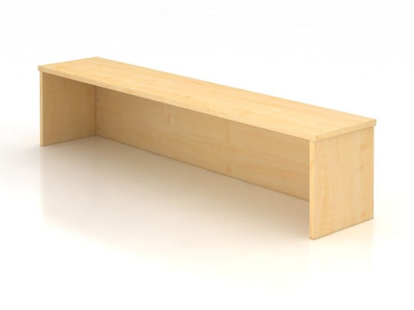Hammerbacher Thekenaufsatz 160cm, 1OH Ahorn, 160x32x35 cm (BxTxH), VWB16/3